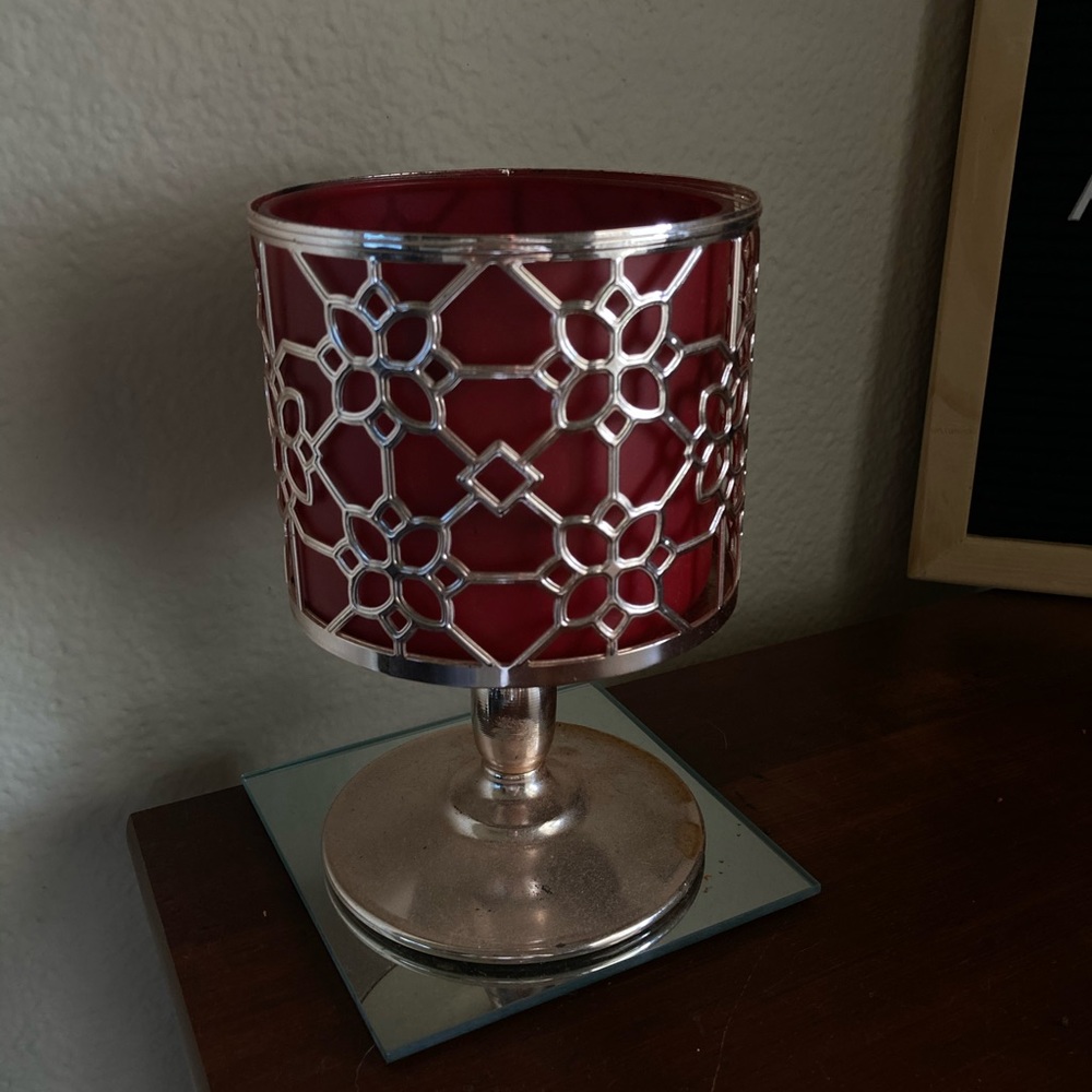 Bath and body works Rose Gold Candle stand